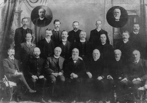 Members of the executive of Queensland's Bible in State Schools League.